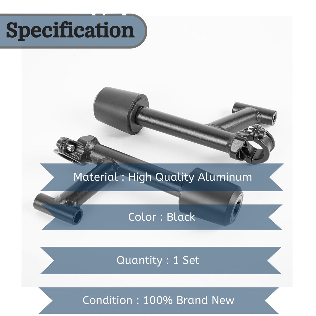 RC390 Motorcycle Frame Sliders Crash Pad Engine Guard Falling Protector ...