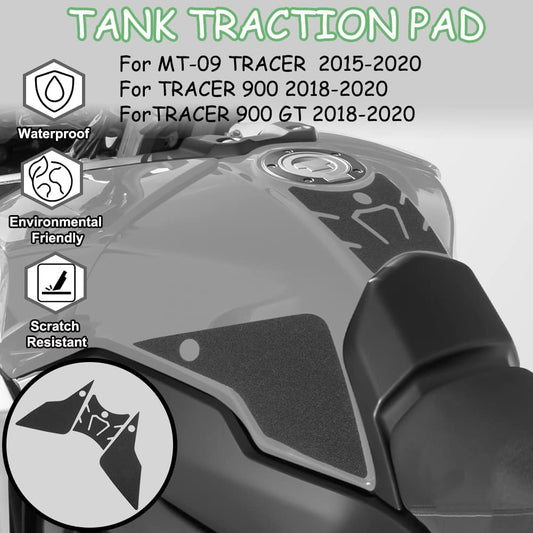 Wolfline Motorcycle Accessories Anti Slip Tank Pad Stickers Side Gas Tank Pad Knee Grip Decals Protection For Yamaha MT09 Tracer(2015-2020) Tracer900 Tracer900 GT(2018-2020) 2015 2016 2017 2018 2019 2020